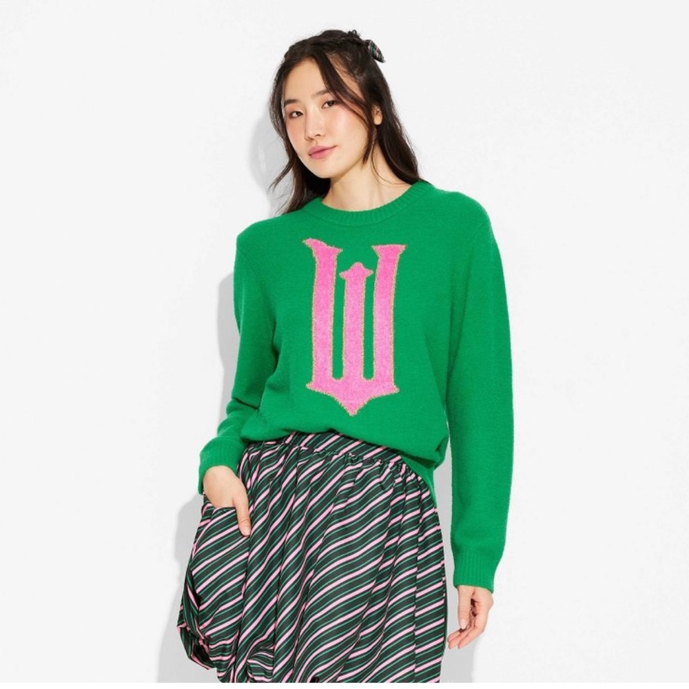 NWT Target Adult Wicked W Graphic Sweater Size XL